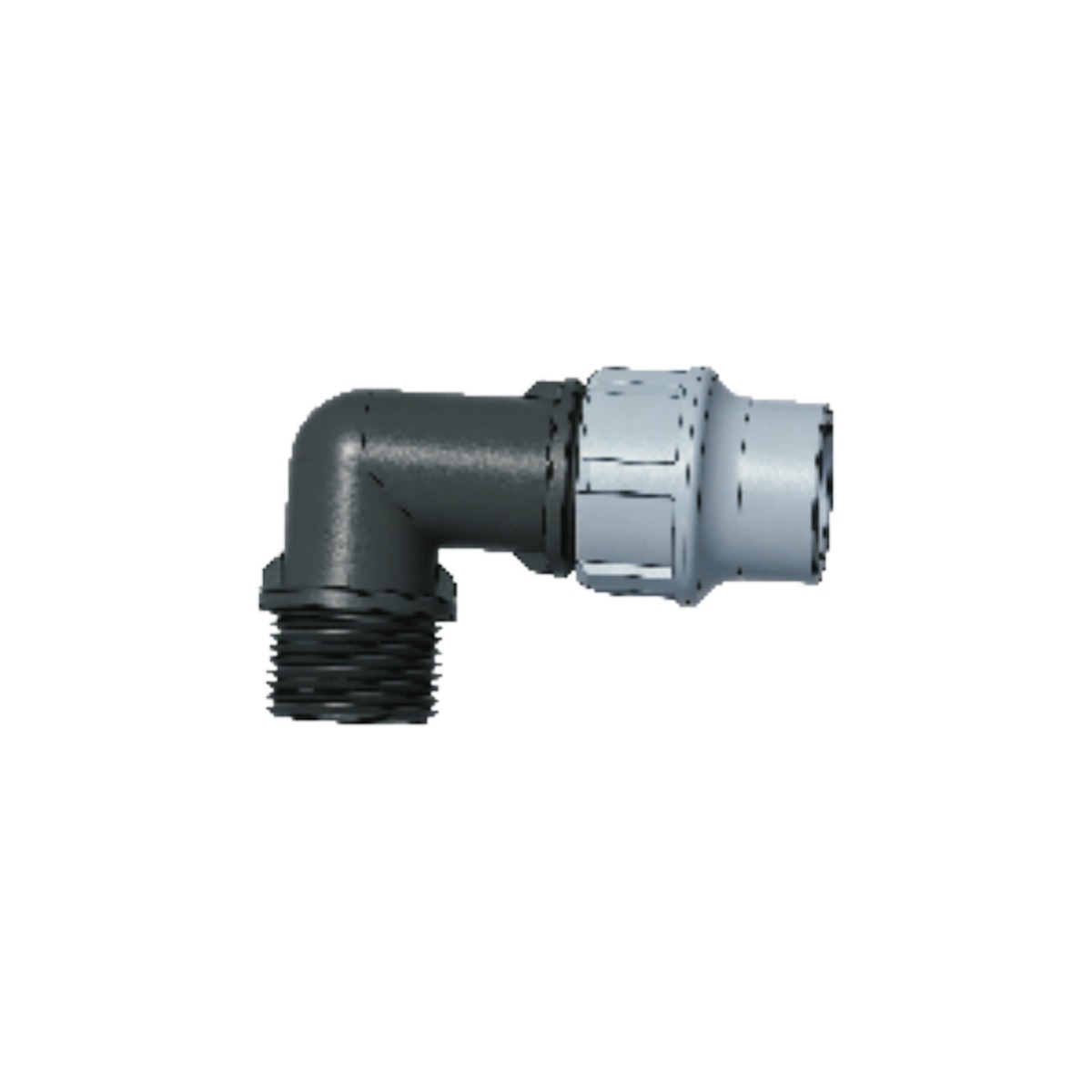 Locking Male Threaded Elbow